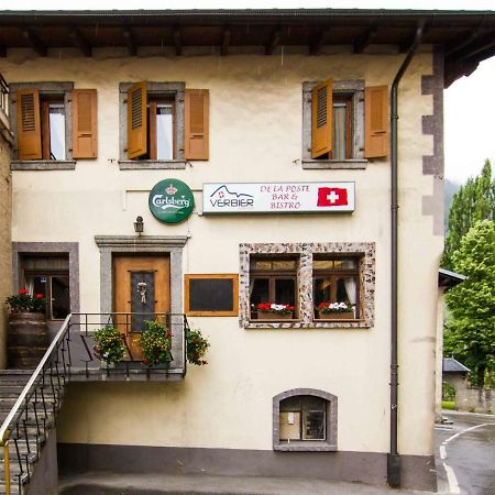 Hotel De La Poste Le Chable Exterior photo